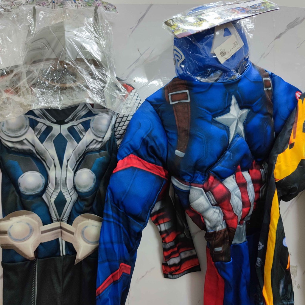 Bộ đồ hóa trang nhân vật siêu anh hùng The Avengers dành cho bé