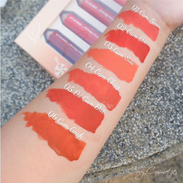 Set 6 Cây Son Kem Hình Bút Màu Xinh Xắn KISS BEAUTY Nội Địa Thái | BigBuy360 - bigbuy360.vn