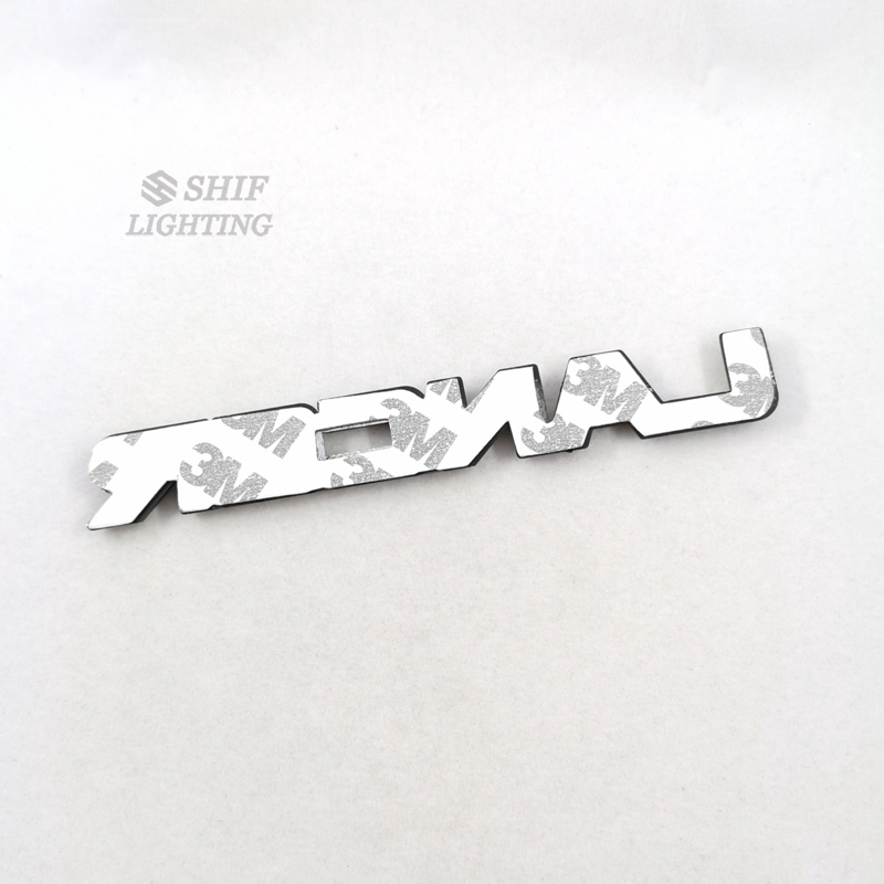 Logo chữ Lancer chất liệu ABS và chrome thay thế cho xe ô tô MITSUBISHI LANCER