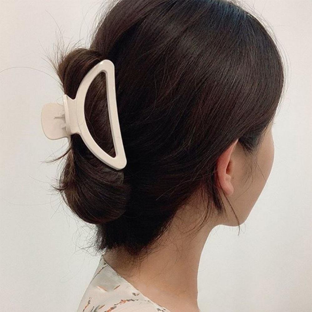 Kẹp Tóc Càng Cua Bằng Nhựa Acrylic Cỡ Lớn Cho Nữ