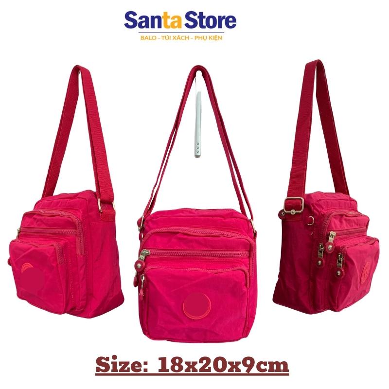 Túi vải dù đeo chéo nữ mini Kipling KL1804 đựng điện thoại ví tiền thời trang Hàn Quốc cao cấp nhiều ngăn SANTA STORE