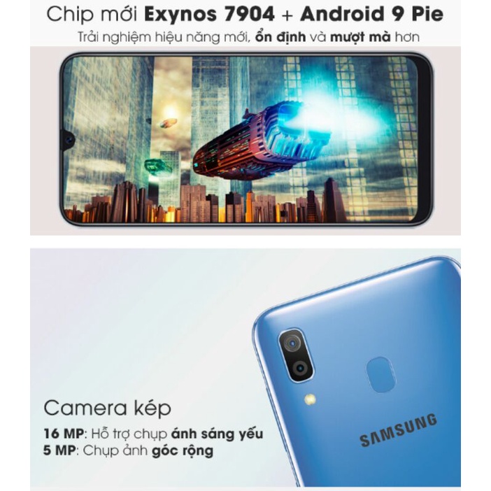 Điện thoại samsung a30