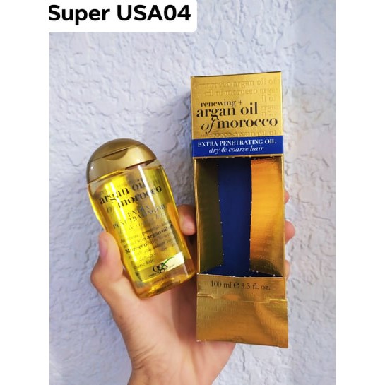 [ ẢNH THẬT SỰ ] DẦU DƯỠNG TÓC OGX ARGAN OIL OF MOROCCO EXTRA PENETRATING OIL | BigBuy360 - bigbuy360.vn