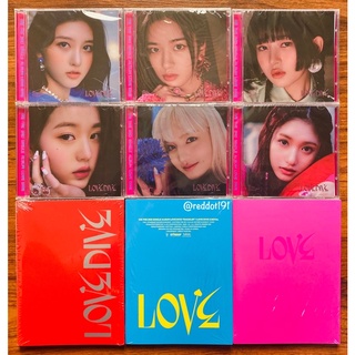 Bộ ảnh album nhóm nhạc ive - love dive