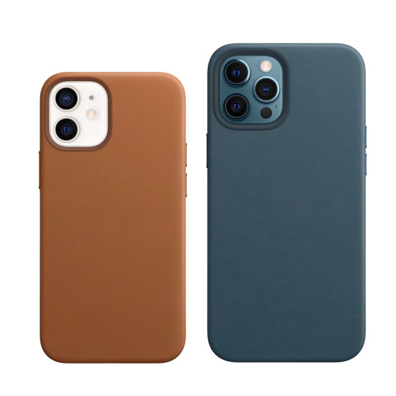 Ốp điện thoại HOCE da từ tính in logo thích hợp cho iPhone 12 13 14Pro Max 12 13 Mini 14Plus