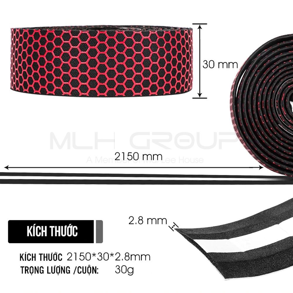 Băng Cuộc Quấn Ghi Đông Xe Đạp Chống Trơn Trượt Lưới tổ ông cho Xe Đạp Đua Thể Thao, xe đạp cuộc MLH