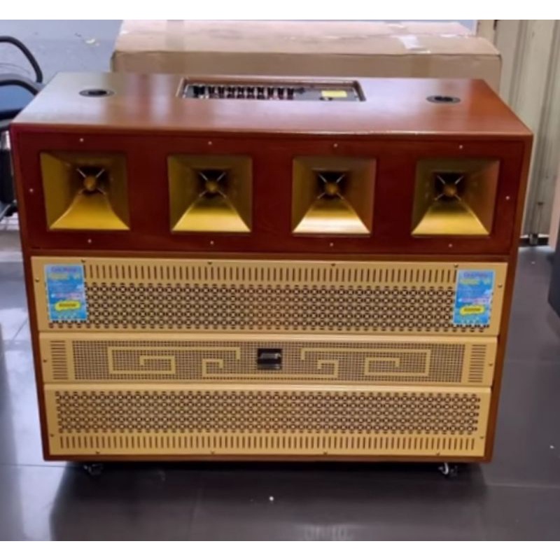 Loa kéo 4 tấc đôi công suất lớn