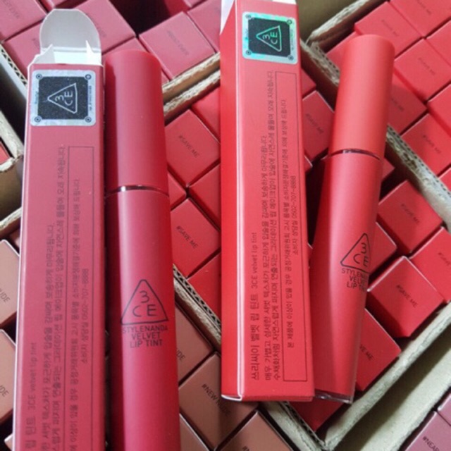 Son kem 3ce velvet lip tint đủ màu