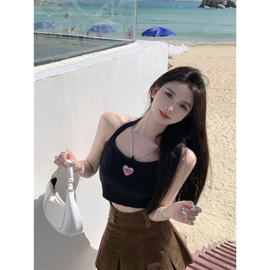 Cocory vn Áo Croptop Trễ Vai Thêu Họa Tiết 5 Màu Sắc Lựa Chọn Thời Trang Mùa Hè Quyến Rũ Cho Nữ