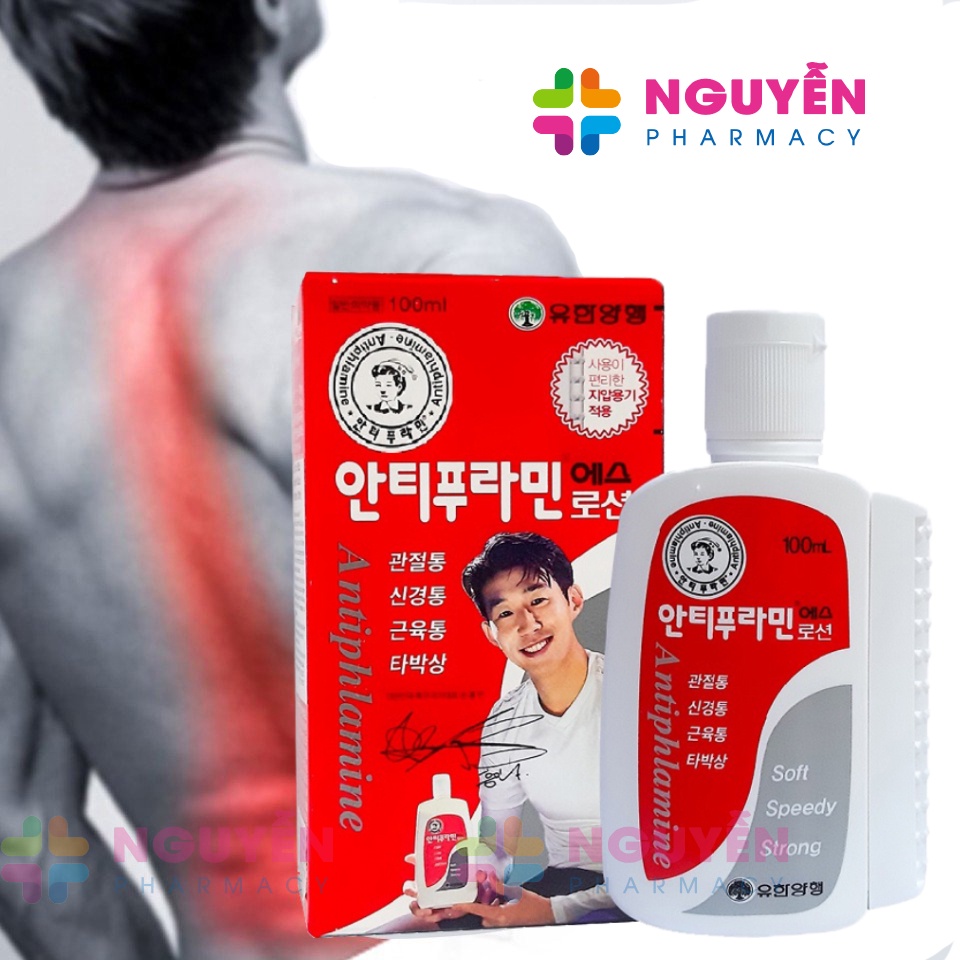 [CHÍNH HÃNG] Dầu Nóng Xoa Bóp Antiphlamine Hàn Quốc 100ml