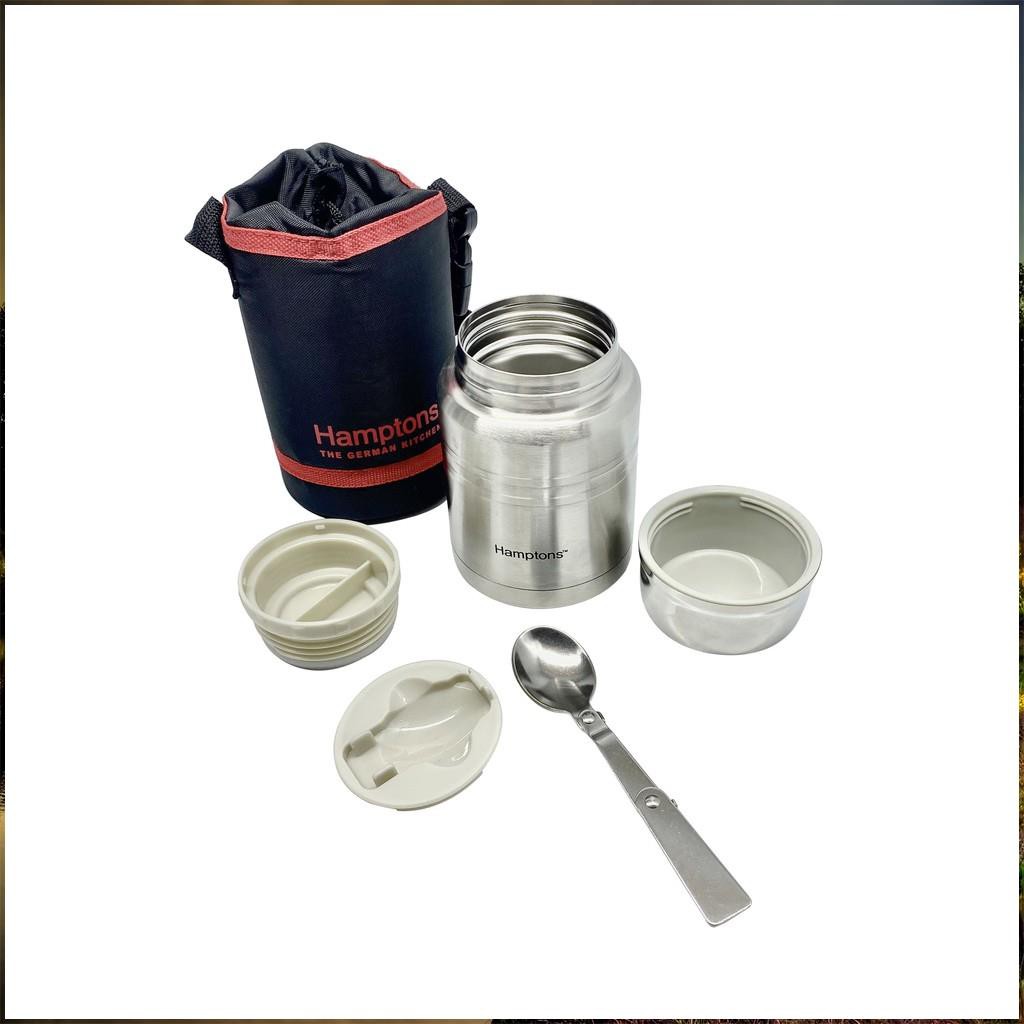 [ Ảnh Thật ] Bình GIữ Nhiệt Inox - Bình Ủ Hamptons Inox Cao Cấp Giữ Nhiệt Siêu Lâu | BigBuy360 - bigbuy360.vn
