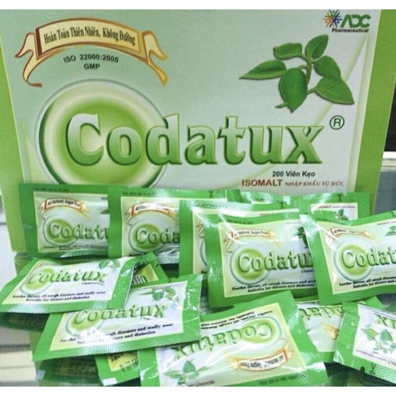 Viên ngậm ho codatux thảo dược hộp 200 viên