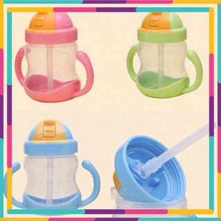 Bình tập uống nước chống rò 280ml cho bé - chính hãng