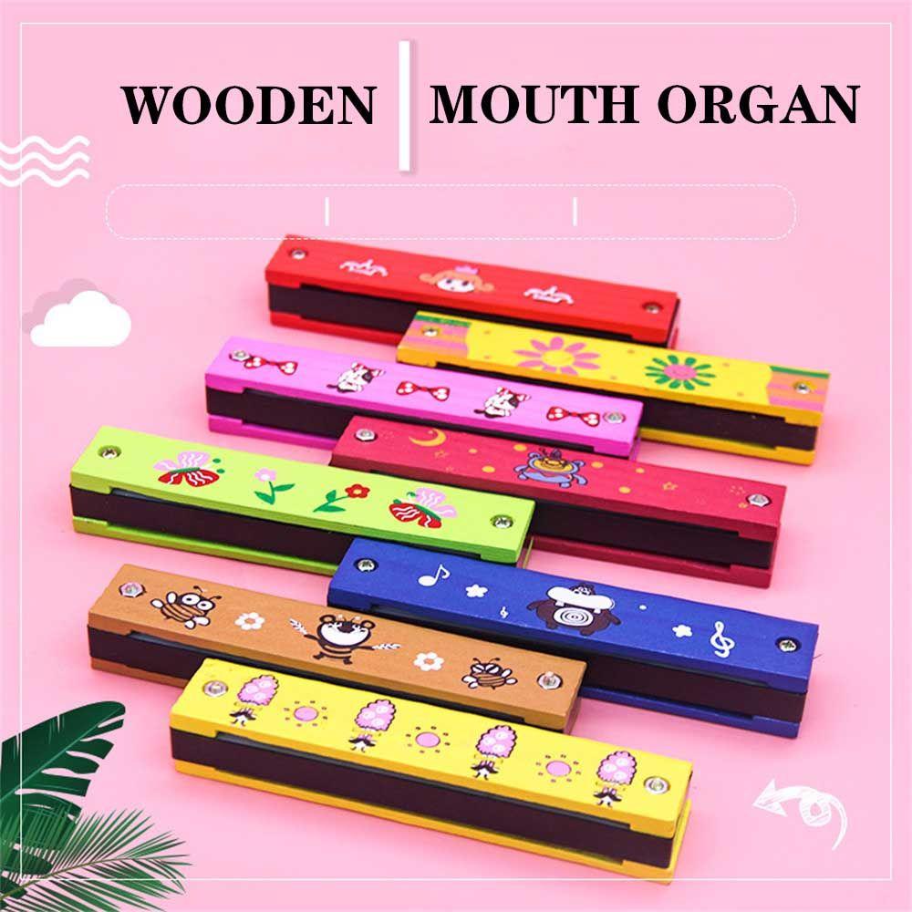 CHOOKEY Bộ 3 Nhạc Cụ Bằng Gỗ / Kim Loại Sơn Màu Chất Lượng Cao