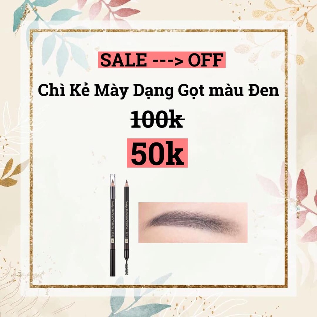 Chì Kẻ Mày 2 Đầu Missha The Style Smudge-proof Wood Eyebrow