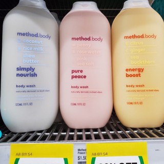 Sữa Tắm Method Body Úc (532ml)