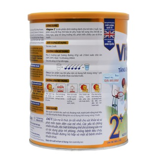 Sữa bột VitaGrow 1,2+ 900g