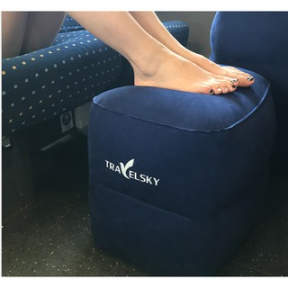 Gác chân bằng hơi, sử dụng thư giãn, trên ô tô, máy bay TravelSky