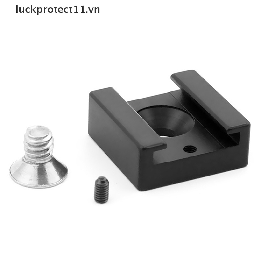 * 3c &amp; Mới * Giá Đỡ Điện Thoại Gắn Micro / Đèn Flash / Microphone / Đèn Flash