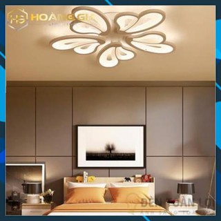 Đèn ốp trần - đèn led ốp trần 5 cánh bướm 3 chế độ sáng