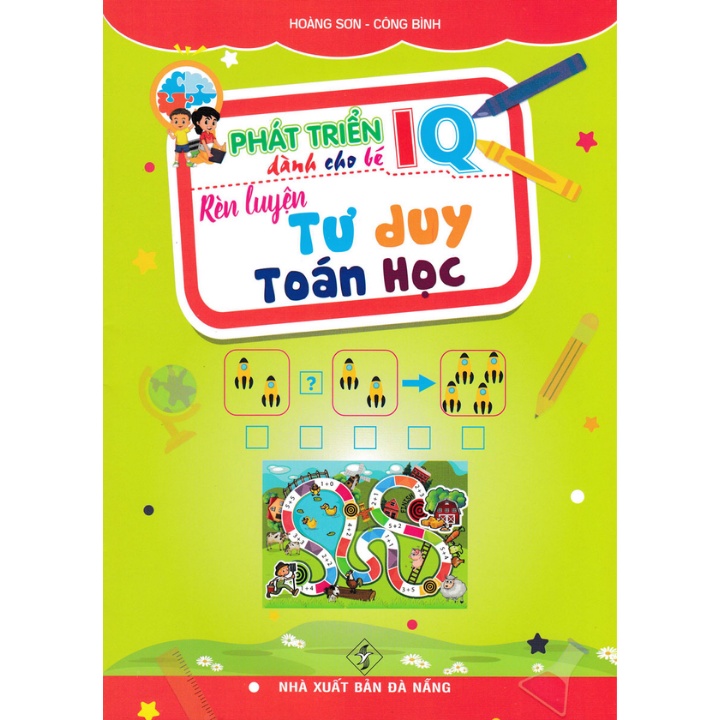 Sách - Combo Phát Triển IQ Dành Cho Bé (Bộ 8 Cuốn)