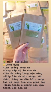 Mask Tảo Biển- Lemon Mask