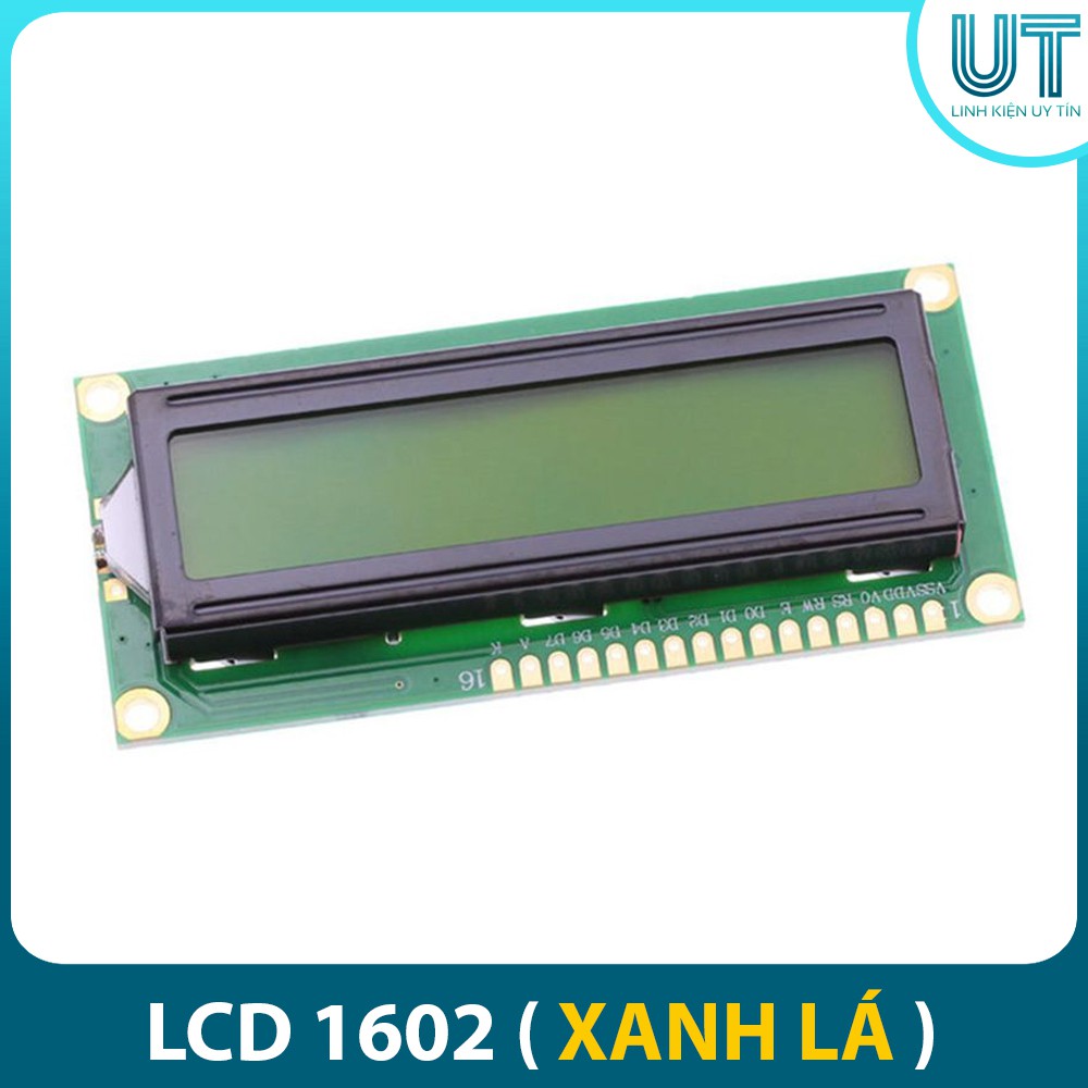 Màn hình LCD1602 - 5V Xanh Lá