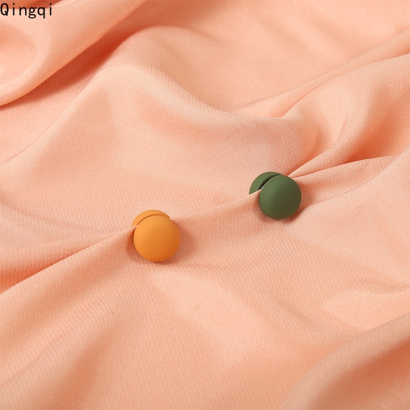 Ghim cài khăn choàng cổ Miss Zoe bằng kim loại không cần xỏ lỗ nhiều màu sắc thời trang dành cho nữ