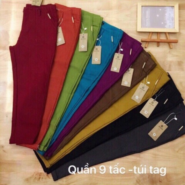 Quần baggy lửng nữ Navi đủ màu