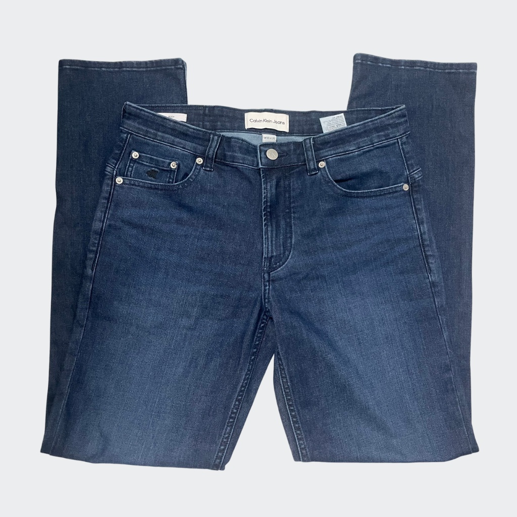 Quần bò Jeans CK Slim Fit- Hàng chính hãng nam/ Quần áo hàng hiệu phong cách 2022