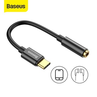 Jack chuyển baseus l54 type c ra cổng tai nghe 3.5mm hỗ trợ đàm thoại