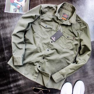 Áo sơmi kaki 2 túi cực chất