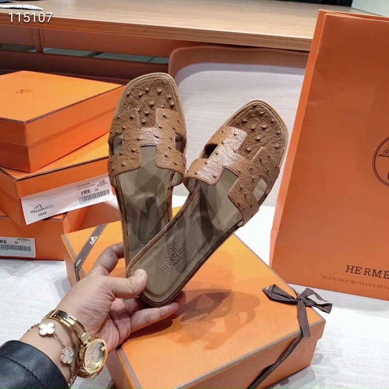 Dép lê Hm da hạt chấm nổi G52 fullbox