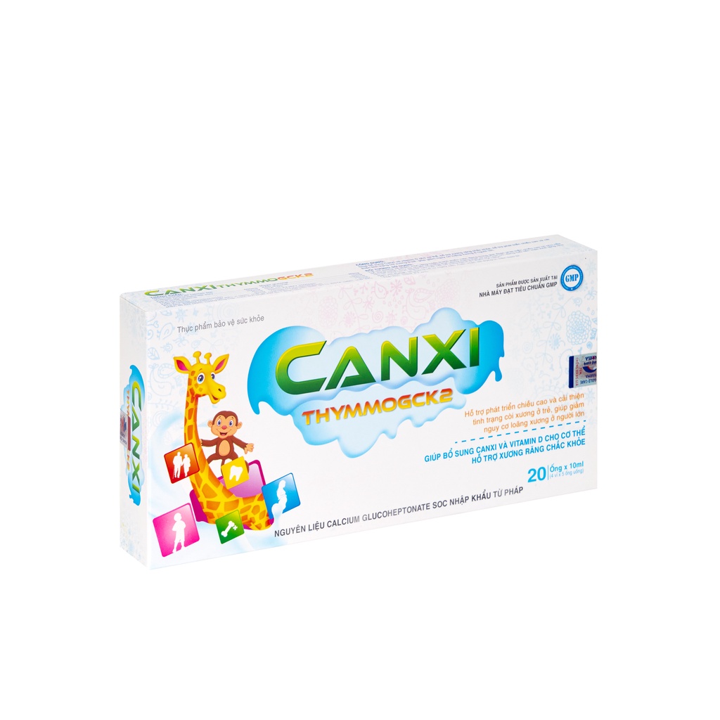 - COMBO 2 HỘP ỐNG CANXI-THYMMOGCK2 - HỘP 20 ỐNG