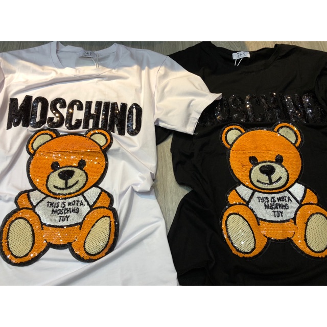 Combo 2 áo moschino [ kèm ảnh thật chụp tại shop ]