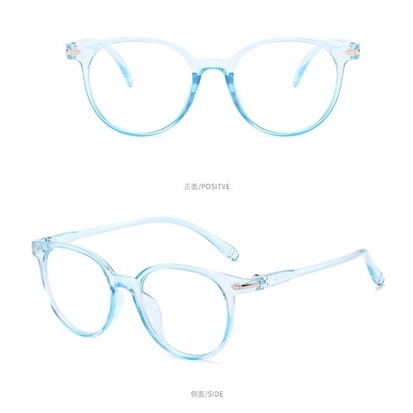 Mắt kính gọng vuông thời trang Hàn Quốc cho nữ 0°-450°