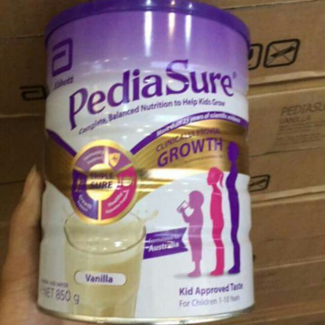 Sua PediaSure 850g, xuat xu Uc, hang chuan, gia tot