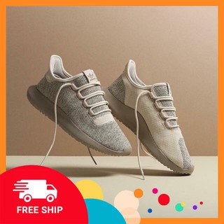 [SALE + FREESHIP] Giày thể thao nam nữ Adidas Tubular Shadow cream (màu sữa)