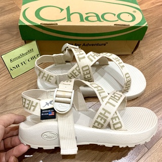 Dép xăng đan nam chaco đế thơm trắng sữa mã d184