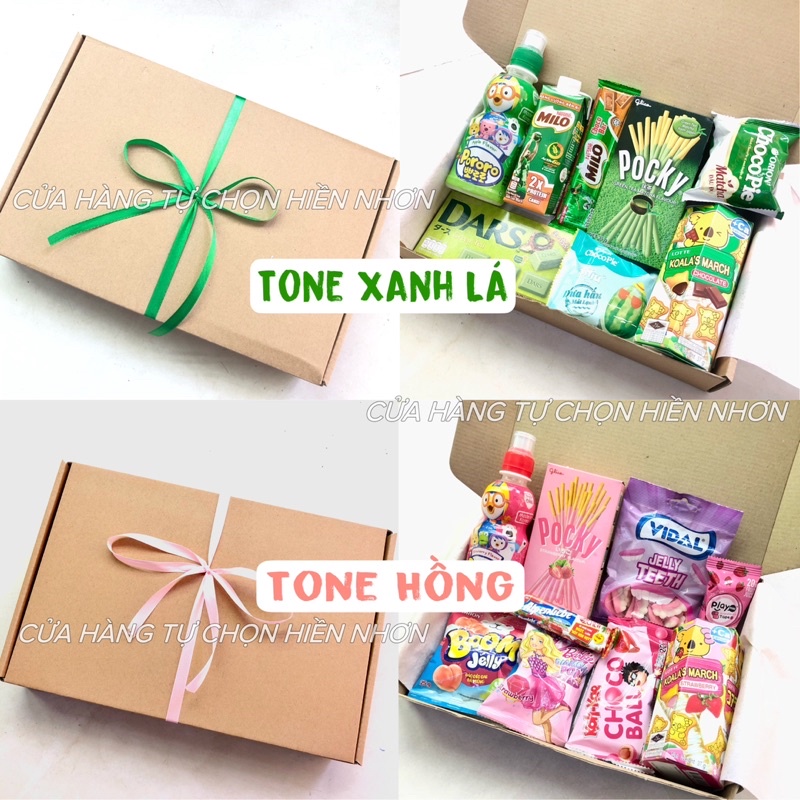 BOX QUÀ TẶNG BÁNH KẸO CHO BÉ - QUÀ SINH NHẬT-  Thích hợp các dịp