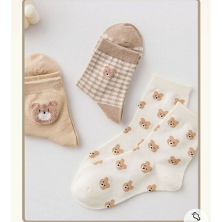 Vớ gấu cổ cao dễ thương 🐻🐻🐻
