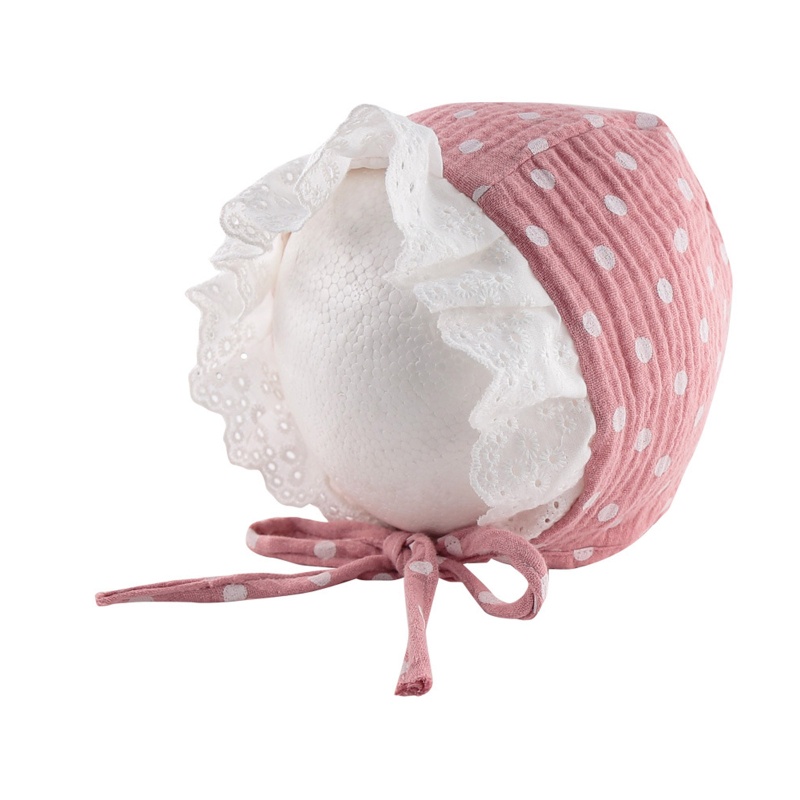 Xiangbao Mũ Cotton Rộng Vành Chống Nắng In Hoa Mùa Hè Cho Bé Sơ Sinh