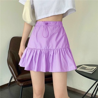 Chân váy Ulizzang 2 tầng xoè đuôi cá