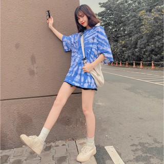 Áo Thun Tie Dye Heart Unisex