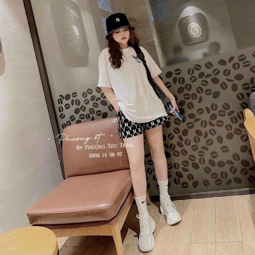 Set Bộ Mặc Nhà In Họa Tiết Siêu Kute
