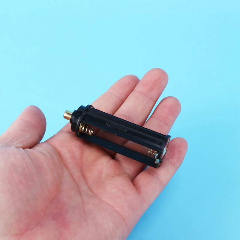 Mới 1 Ống Pin 18650 Và 1 Giá Đỡ Pin AAA Cho Đèn Pin