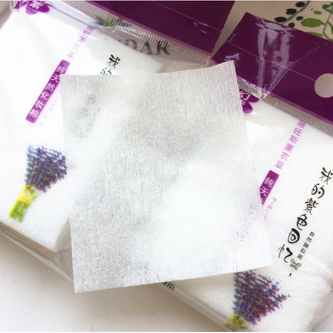 Túi 50 Miếng Bông Tẩy Trang Nhỏ Gọn Tiện Lợi | BigBuy360 - bigbuy360.vn