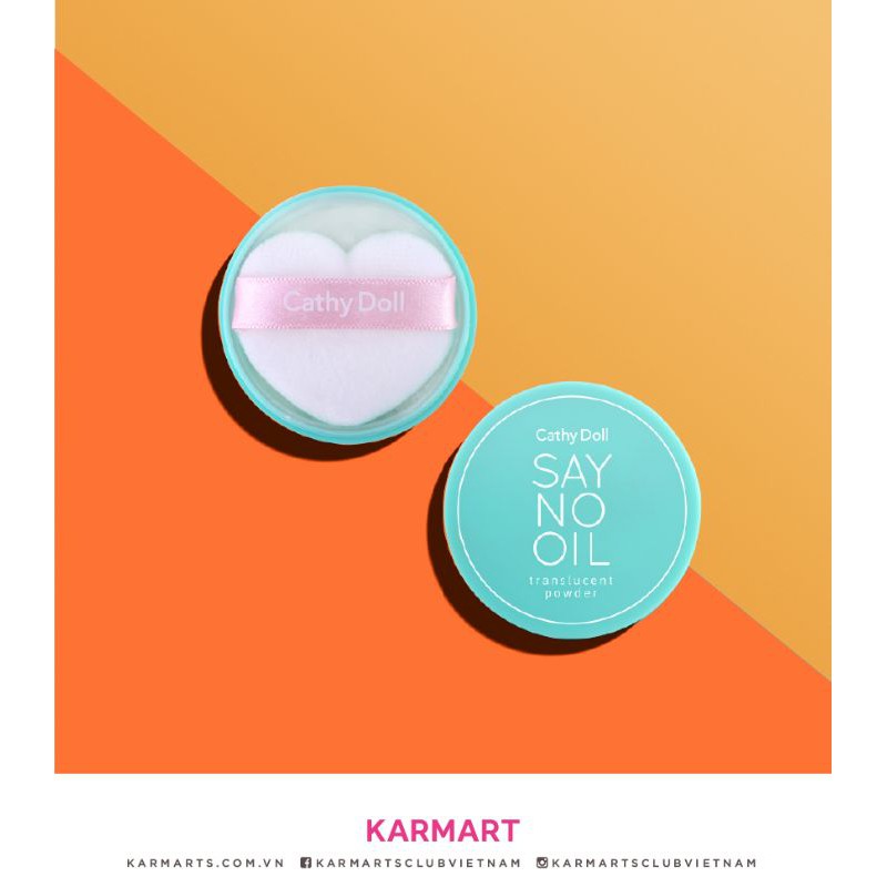Phấn phủ kiềm dầu Cathy Doll Say No Oil Thái Lan (4,5g) | BigBuy360 - bigbuy360.vn