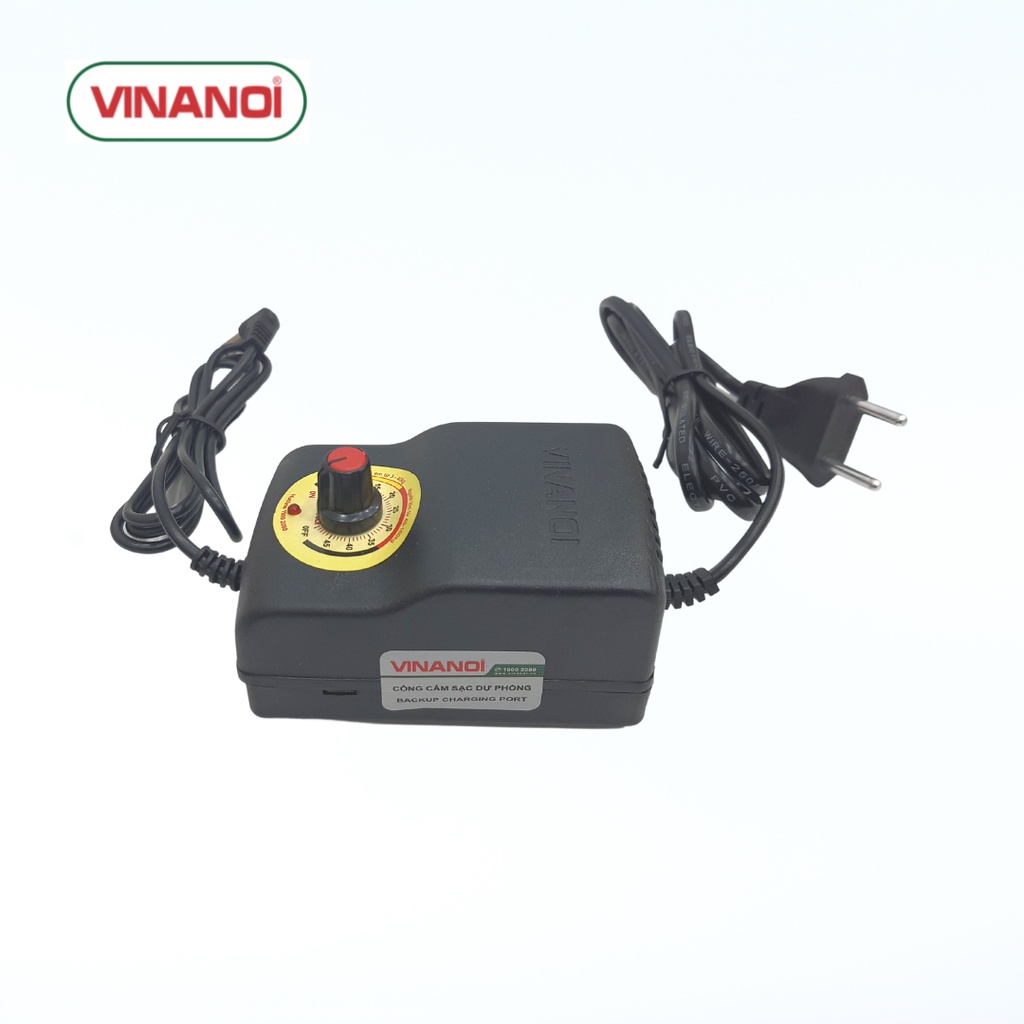 Máy Đưa Võng Tự Động Cho Bé Vinanoi Asa100 - Sức Đưa 100kg, Dùng được pin sạc dự phòng khi cúp điện