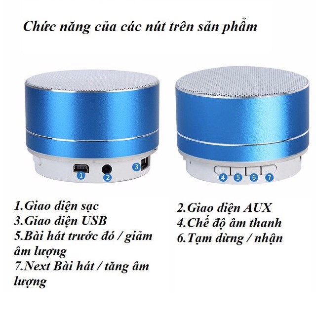 Loa Kasinuo K11 Mini Kết Nối Không Dây Bluetooth